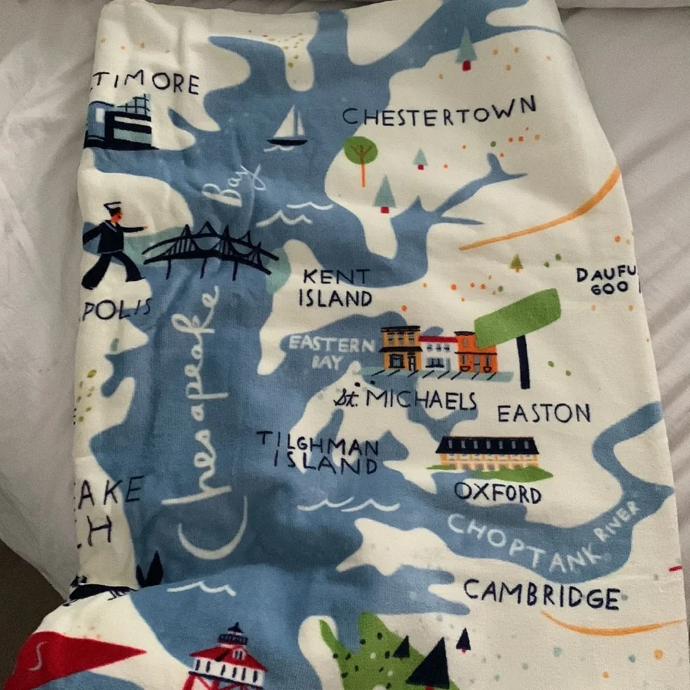NWT Spartina 449 Bay Dreams Beach Towel